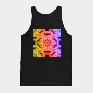 Vibrant rainbow kaleidoscopes Tank Top